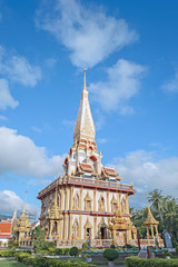 Fototapeta na wymiar Temple,Thai classic arts