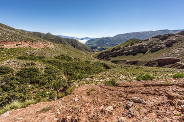 Route 13 to Iruya in Salta Province, Argentina