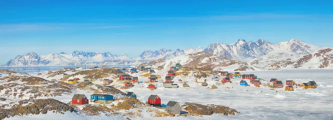 Foto op Canvas Groenlands landschap © Laurentiu Iordache