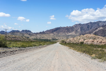 Famous Route 40 in Salta, Argentina.