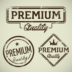 Premium Quality Vector Stamp Set