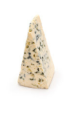 Blue Cheese isolated on white