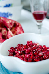 Juicy pomegranate
