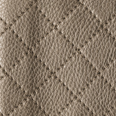 plaid grey-brown leather texture,stitch