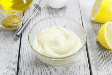 Homemade mayonnaise