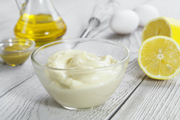 Homemade mayonnaise
