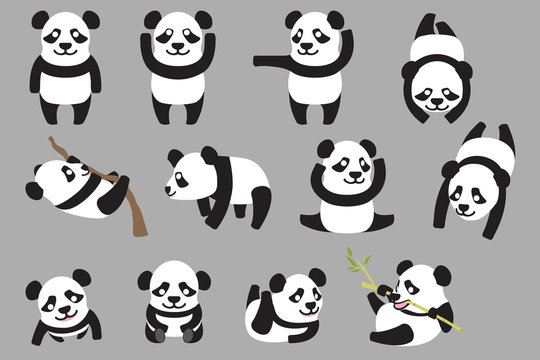 panda characters