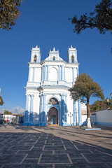 Santa Lucia church in San Cristobal de las Casas, Chiapas, Mexic