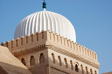 Fototapeta na wymiar The Minarets and mosques in Tunisia
