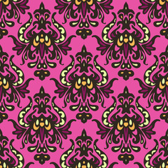 Seamless pattern gift wrap vector colorful