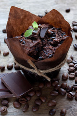 cake with chocolate