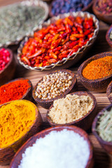 A selection of spices