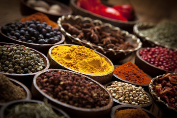 A selection of spices