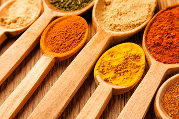 A selection of spices