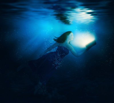 Reading under water