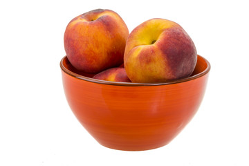 Bright ripe peaches