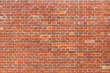 Red brick wall