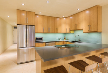 Kitchen, Interior, Modern Design Architecture