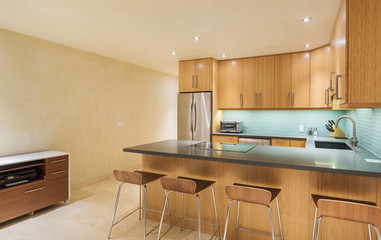 Kitchen, Interior, Modern Design Architecture