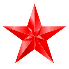 Obraz premium Red star.