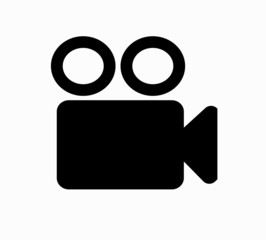 Video camera icon vector