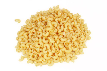 bunch of uncooked macaroni