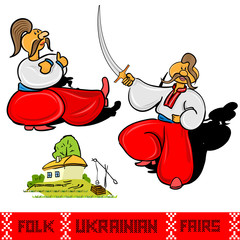 cossack ukrainian folk fairs and house