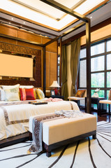 luxury comfortable bedroom