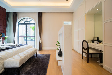 Fototapeta na wymiar luxury comfortable bedroom