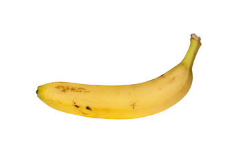 Banana isolated on background