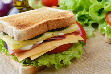 tasty sandwich