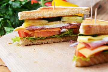 tasty sandwich