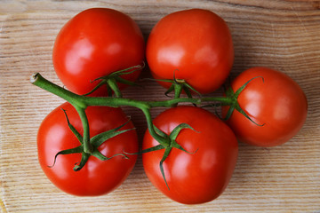 red tomatoes
