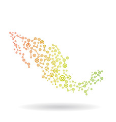 Mexico Bullet Connection Map