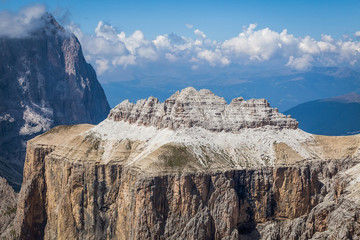Mountain peaks in the Dolomites - Italy
