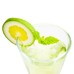 cocktail on white background