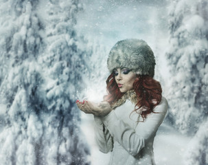 The Snow Queen - obrazy, fototapety, plakaty