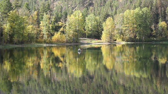 Autumn Colors, Allison Lake, British Columbia