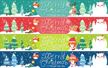 Funny and cute Christmas card