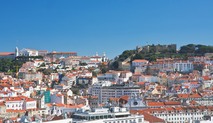 Fototapeta na wymiar Panorama of the city.Lisbon. Portugal