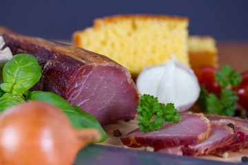 Smoked pork