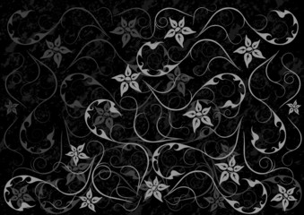 Abstract floral background