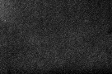 Genuine black leather background, pattern