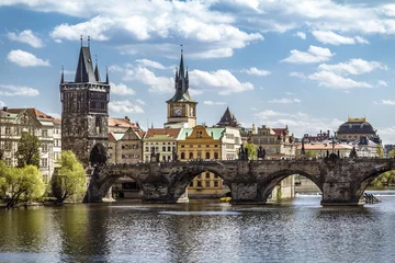 Photo sur Plexiglas Prague Prague, Pont Charles (Karluv Most)