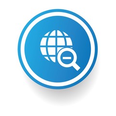 Global,Zoom out symbol,vector