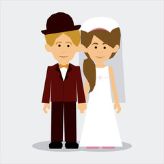 Obraz premium married design