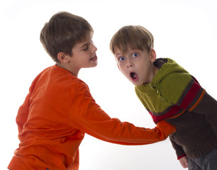 boys fighting