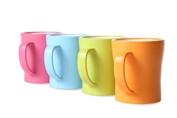 Coffee Mugs in Colors