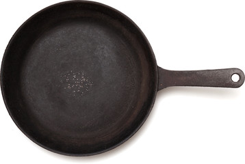 old cast iron frying pan