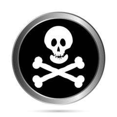 Jolly Roger flag button.